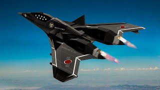 The Japan Unveiled Sixth Gen F-X Fighter Jet