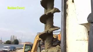 Amazing Fastest Machine Cutting Modern Technology - Fast Skill Rotary Drilling Hydraulic Machines