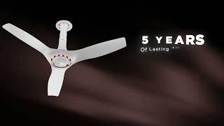 Bajaj Fans Super5Tuff™️ Technology I 5-Year Product Warranty I Built for Life