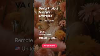 Senior Product Manager  in Nova Credit  💸 $150,000 - $190,000. Remote job in 🇺🇸 United States.