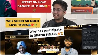 SECERT ON HOW DANGER HELP HIM😳& WHY HE LOVE HYDRA🥹❤️🐉WHY NOT PARTICIPATE IN GRAND FINALS🔥🏆