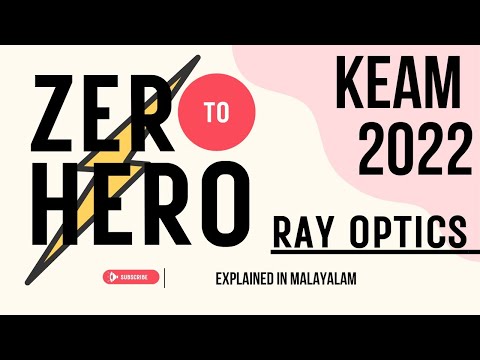 RAY OPTICS CLASS 11th PHYSICS KEAM| 30 മിനിറ്റ്ൽ പഠിക്കാം RAY OPTICS| KEAM 2021 IMPORTANT