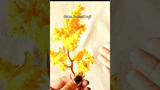 Grapes stem craft|DiY Stem flower craft | #shorts #youtubeshorts #trending