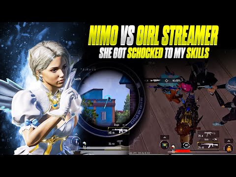 GIRL STREAMER HAS BEEN PUNISHED TWICE BY NIMO 😈 • SHE SHOCKED 🤯 TO MY GAMEPLAY ⚡️