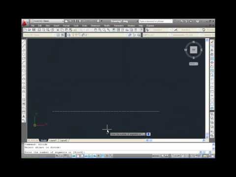 AutoCAD Tutorial - Divide Command
