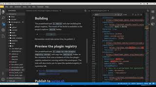 Che demo: sprint 195   A devfile so anyone can contribute to the che plugin registry
