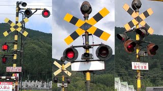 ★カンカン★【踏切】 北陸鉄道石川線 電鈴式踏切