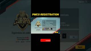 HOW TO REGISTER IN PMCO TOURNAMENT/3 STEPS FOR REGISTRATION #shorts #pubgmobile