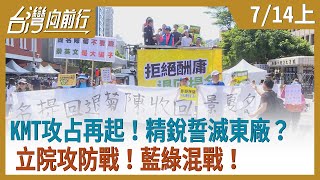 KMT攻占再起！精銳誓滅東廠？立院攻防戰！藍綠混戰！【台灣向前行】2020.07.14(上)
