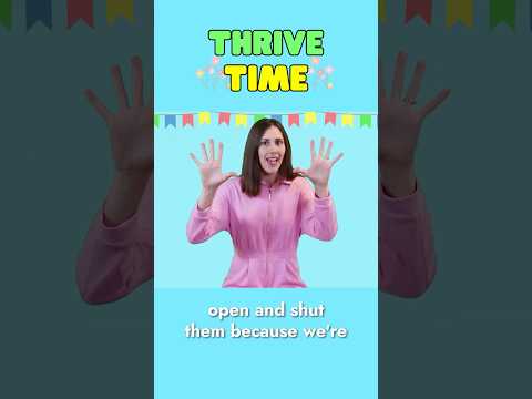 Open Shut Them Song – Simple Opposites Song for Kids 🎶