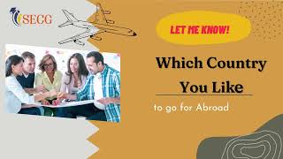 Best Countries To Study Abroad for International Students ✈️ | Study Abroad | SECG