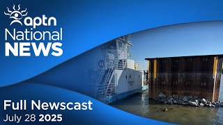 APTN National News: July 28, 2025 – York Factory state of emergency, Tsuu’tina fire partnership