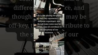 Life is like a paino... #relaxing #piano #life #positivevibes #trendingshort