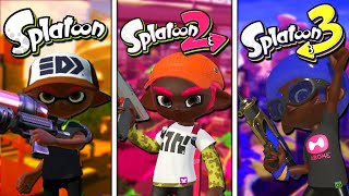 Splatoon 1 vs Splatoon 2 vs Splatoon 3 Players