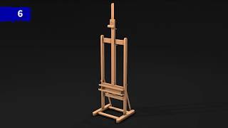 Cavalletto da studio | Studio easel M07