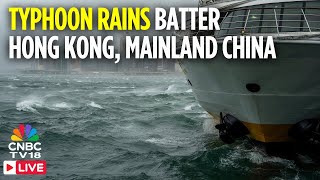 LIVE: Typhoon Wipha Hits Mainland China After Disrupting Travel in Hong Kong | Guangdong | N18G