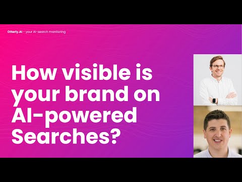 Webinar: How Visible Is Your Brand in AI-Powered Searches? Feat. Alex Ford & Thomas Peham