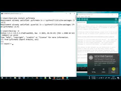 Control Arduino with Python