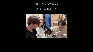 可愛すぎるしもちゃん【ニートと居候とたかさき】　【切り抜き】#shorts