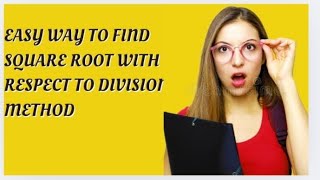 Most easiest way to find square root #squareroot #divisionmethod