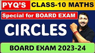 Complete Circles One Shot | CBSE Class 10 Maths Chapter-10 #Cbse2024Exam by RajeevSir #cbse #board