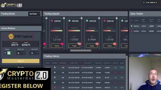 Crypto MasterBot 2.0 Withdrawal Update and Live Trading Session