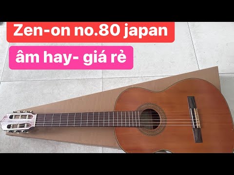 Đàn guitar Zen-on no.80 japan âm rất hay. Giá: 1tr500k. guitar nhật 0936057750