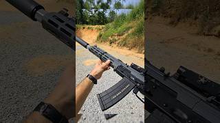 Sureshot usa slim AK chassis. Radical firearms Suppressor. AKMASTERS 2024