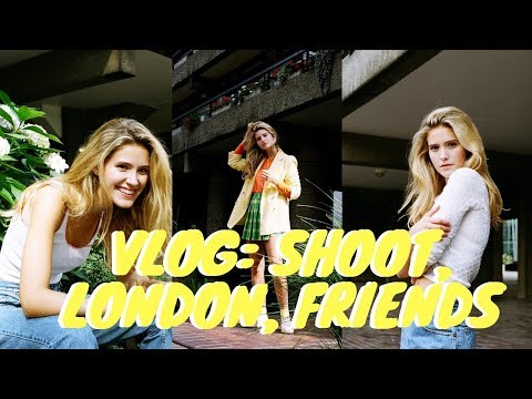 VLOG:  GRWM, Photo-Shoot, Friends, London