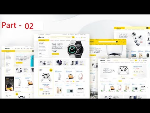 Electro theme install & demo import part-2 | how to create eCommerce website using electro Wp theme