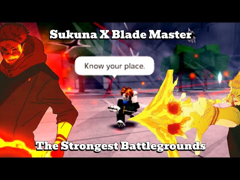 🔥*NEW* Sukuna X Blade Master V2 | The Strongest Battlegrounds