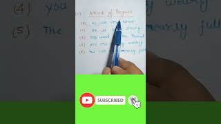 Adverb of degree