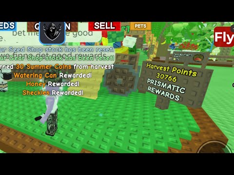 getting prismatik (14k) points in #growagarden in under 1m30s using skripts