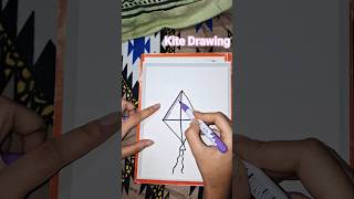 Easy Kite Drawing  #kitedrawing #easyart @Jubblylifestyle