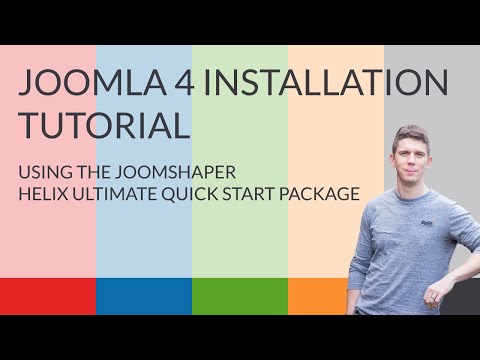 Joomla 4 Installation Tutorial - Using the JoomShaper Helix Ultimate Quick Start Package