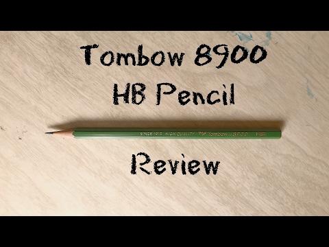 Tombow 8900 HB Pencil Review