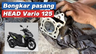 LEARN MECHANICS‼️ DISASSEMBLY AND ASSEMBLE THE HEAD CONTENTS OF THE VARIO 125