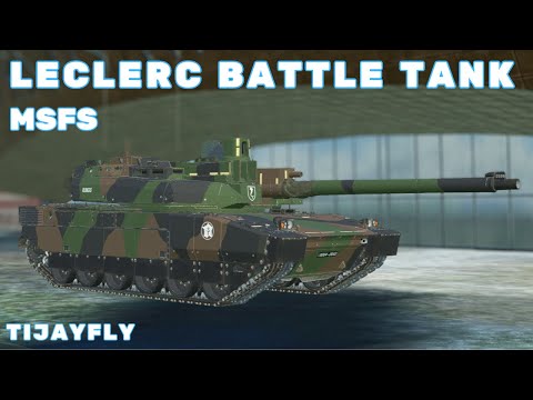 Driving a TANK in Microsoft Flight Simulator!