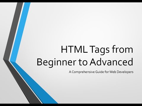 Master HTML in One Video – Complete Beginner to Advanced Guide! #WebDevelopment #CodingForBeginners