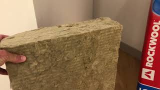 Rockwool Insulating Basement Walls with Comfort Batt R-15