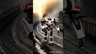 This truck can transform into a robot #robot #youtubeshorts #robotai #aiart #robot