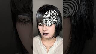 이토준지 소용돌이 실 메이크업 🌀 yarn makeu 🧶
