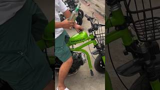 This motorcycle can run without petrol