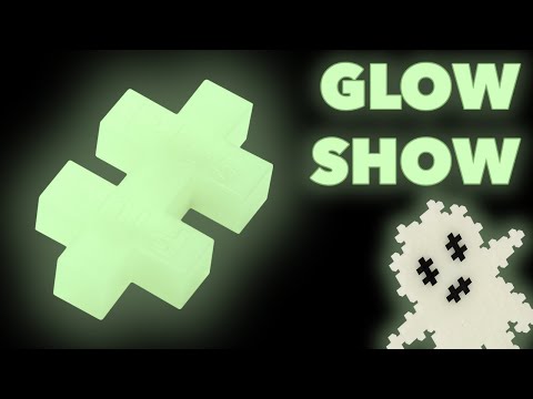 Plus Plus Glow Show - Stop Motion video