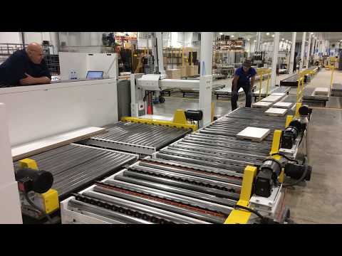 Outfeed for Homag Saw - Machine Behavior