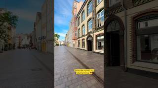 Walking in Flensburg Germany 4K #shorts