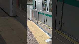 【神戸市営地下鉄西神・山手線】ホームドアの様子(新神戸駅)