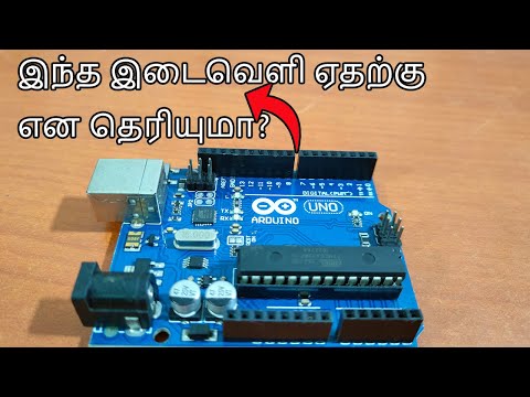 why their is space between D7 and D8 in arduino | arduino tutorial in tamil | Anto's ATL E-Logger