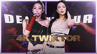 Blackpink JENNIE- Deadline Tour Goyang Fancam 4k Twixtor Clips For Editing