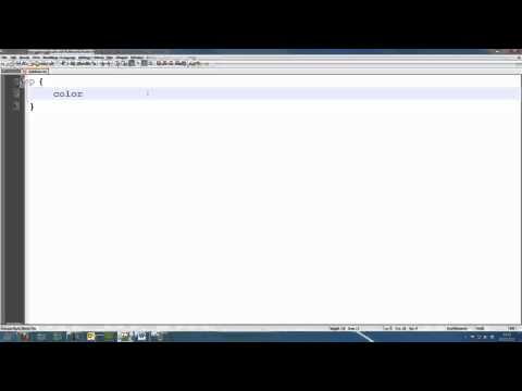 CSS Tutorial 4 - color
